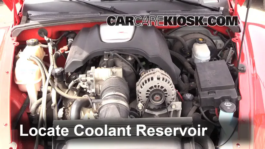 2004 Chevrolet SSR 5.3L V8 Coolant (Antifreeze)